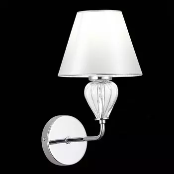 Светильник настенный Evoluce. SLE107411-01. Dalida. 1х60 Вт, E14, 16х29,5 см, цвет хром