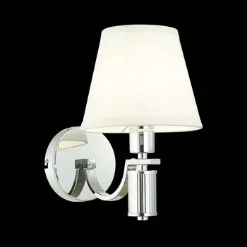 Светильник настенный Evoluce. SLE111301-01. Monza. 1х40 Вт, E14, 16х24,5 см, цвет хром