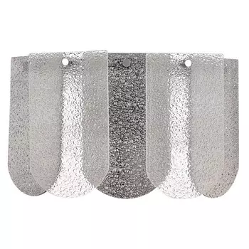 Светильник настенный Evoluce. SLE1125-101-02. Erzo. 2х40 Вт, E14, 37,5х20 см, цвет хром