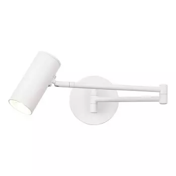 Светильник настенный Evoluce. SLE201051-01. Zoom. 1х5 Вт, GU10, 4000K, 12х13,5 см, цвет белый