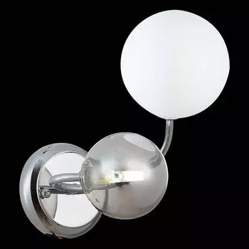 Светильник настенный Evoluce. SLE220911-02. Formae. 2х5 Вт, G9, 4000K, 13х15 см, цвет хром