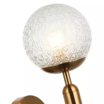 Светильник настенный Felis 1xE27 40Вт, размер 13x19x34 см, цвет бронза