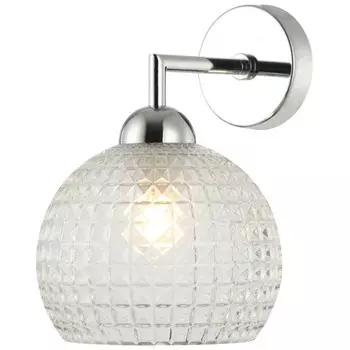 Светильник настенный Frency 1xE27 40Вт, размер 19x24,5x26,5 см, цвет хром