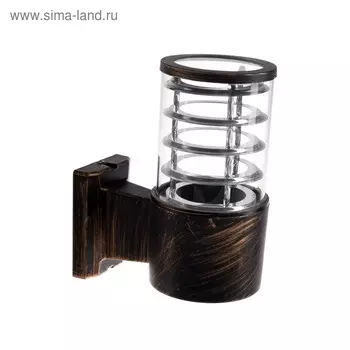 Светильник настенный Luazon Lighting 1хE27, 60 Вт «Модерн», пластик, вверх, бронза