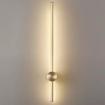 Светильник настенный Lumion. Bram, 8Вт, Led, 125х650х155 мм, цвет золотой