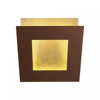 Светильник настенный Mantra Dalia, LED, 1680Лм, 3000К, 220х63х220 мм, цвет коричневый
