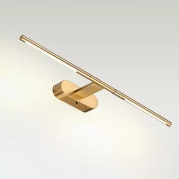 Светильник настенный Odeon Light. Aledo, 8Вт, Led, 50х600 мм, цвет античная бронза
