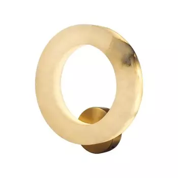 Светильник настенный Odeon Light. Marbella, 25Вт, Led, 335х85 мм, цвет латунь, белый
