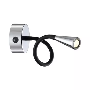 Светильник настенный Odeon Light. Odds, 1х3Вт, Led, 385х175 мм, цвет хром