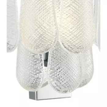 Светильник настенный Prefecto 1xE14 40Вт, размер 30x19x37 см, цвет хром