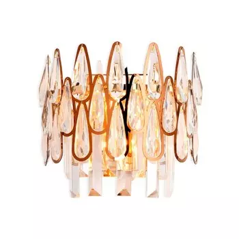 Светильник настенный с хрусталём Ambrella light, Traditional, TR5269, E14, цвет золото
