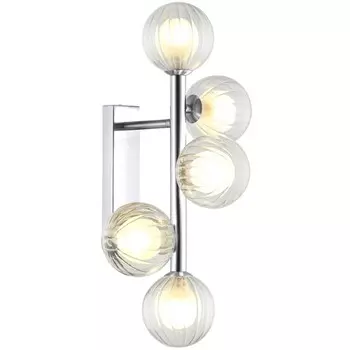 Светильник настенный Shardin 5xG9 LED 28x26,5x50,5 см, цвет хром