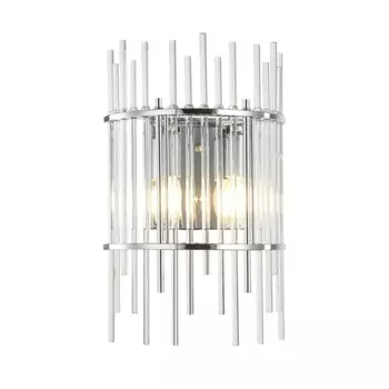 Светильник настенный Sia 2xE14 40Вт, размер 25x12,5x39 см, цвет хром