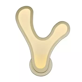 Светильник настенный светодиодный Blot 1xLED 17Вт, размер 5x24x32 см, цвет золото