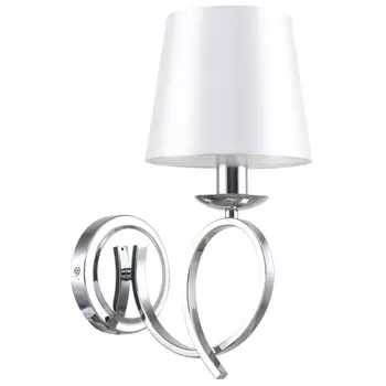 Светильник настенный Zafira 1xE14 40Вт, размер 23,5x15,5x34 см, цвет хром