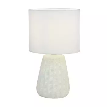 Светильник настольный Escada, 10202/L White. 1х40Вт, E14, 165х165х280 мм, цвет белый