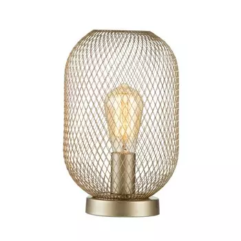 Светильник настольный Indigo, 10008/A/1T Gold. 1х40Вт, E27, 185х185х300 мм, цвет золотой