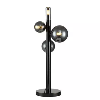 Светильник настольный Indigo, 11026/4T Black. 4х28Вт, G9, 200х200х575 мм, цвет дымчатый