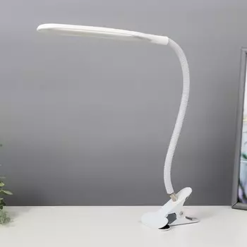 Светильник настольный на прищепке «Офисный белый» 24LED USB 117.560.5 см RISALUX