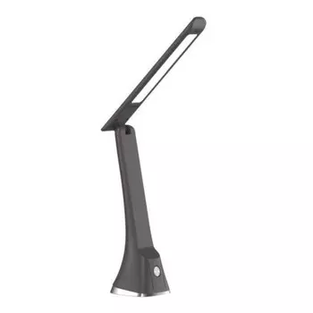 Светильник настольный Ultraflash, UF-733 С02 LED, 8Вт, 3 уровня яркости, чёрный