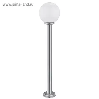 Светильник NISIA, 60Вт, E27, IP44, цвет нержавеющая сталь