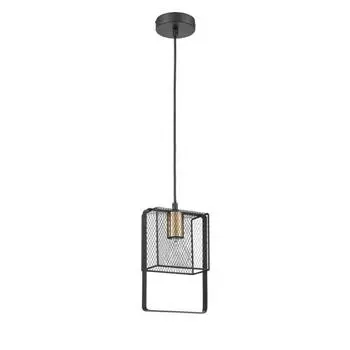 Светильник Nota, 1x60Вт E27, цвет чёрный, золото