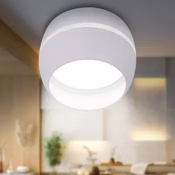 Светильник OL29 WH GX53 1х15Вт, 9х9х6 см, белый