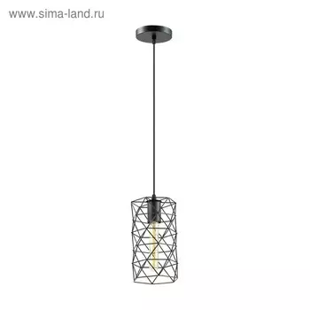 Светильник OLAF 1x60Вт E27, чёрный