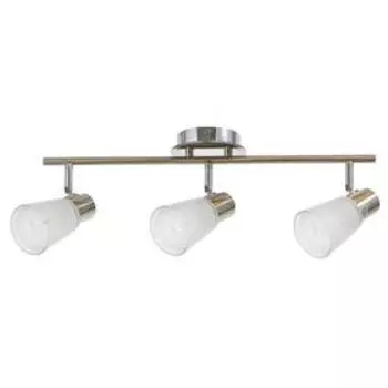 Светильник ЭкономСвет Оникс 3х60Вт Е14, хром 61х12х23 см