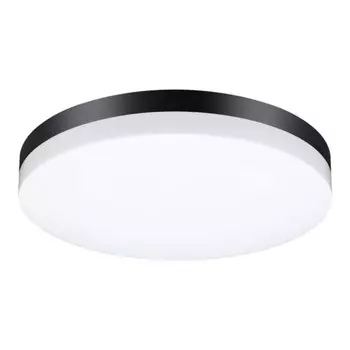 Светильник Opal, 1x40Вт LED, 4000K, 3800лм, IP54, цвет чёрный
