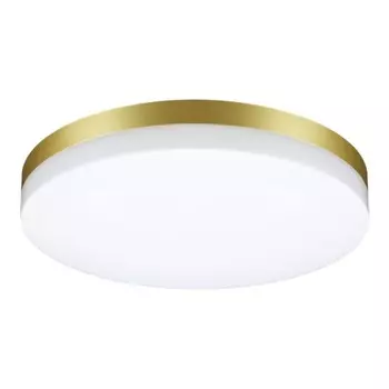 Светильник OPAL, 1x40Вт LED, 4000K, 3800лм, IP54, цвет золото