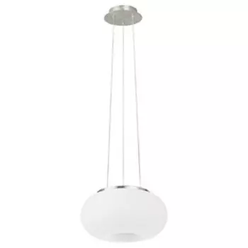 Светильник OPTICA 2x60Вт E27, никель 28x28x110 см