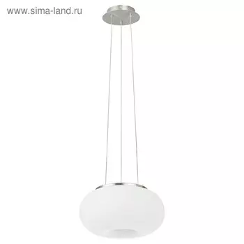 Светильник OPTICA 2x60Вт E27, никель 28x28x110 см