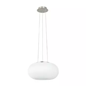 Светильник OPTICA 2x60Вт E27 никель 35x35x110см