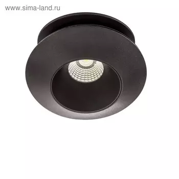 Светильник ORBE 15Вт LED 4000K черный 13x13x4,5см