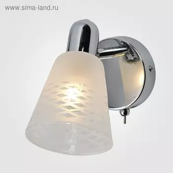 Светильник Organic 40Вт E14 хром