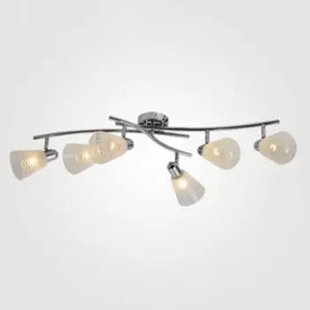 Светильник Organic 6x40Вт E14 хром