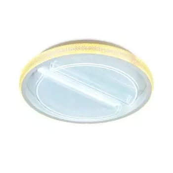 Светильник Ambrella light Original, 88Вт LED, 6160лм, 3000-6400K, цвет белый с ПДУ