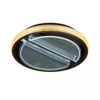 Светильник Ambrella light Original, 88Вт LED, 6160лм, 3000-6400K, цвет кофе с ПДУ