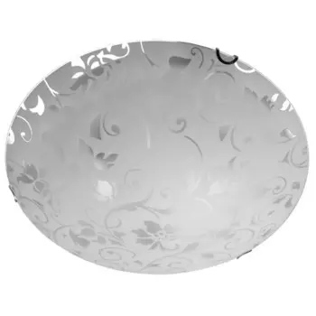 Светильник Ornament 3x60W E27 хром 40x40x11 см