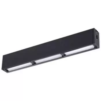 Светильник OVER, 15Вт LED, 4000К, 900лм, цвет чёрный