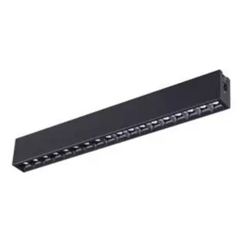 Светильник OVER, 18Вт LED, 4000К, 1500лм, цвет чёрный