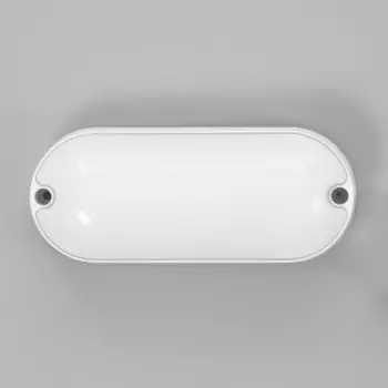 Светильник «Овал» LED 10 Вт IP65 белый 6.86.817 см