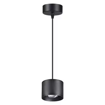 Светильник PATERA, 12Вт LED, 4000K, 1200лм, цвет чёрный