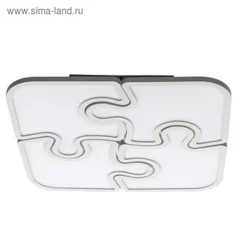 Светильник "Пазл" 45Вт LED 3000K белый 45x45x10см