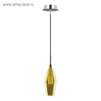 Светильник PENTOLA 1х25Вт G9 хром, оливковый 10x130см