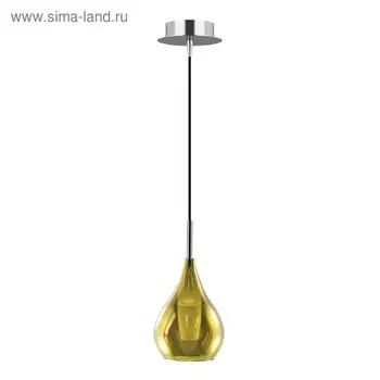 Светильник PENTOLA 1х25Вт G9 хром, оливковый 12x130см