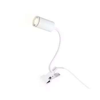 Светильник переносной на прищепке с выключателем Ambrella light, Wall, FW2467, GU10, цвет белый