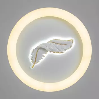 Светильник "Перо" LED 116Вт белый 50х50х8 см