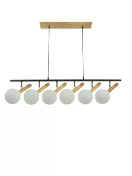 Светильник «Перс» 640 Вт Е27 черный/коричневый 10026100 см